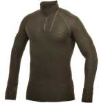 Woolpower Men's Zip Turtleneck Lite Pine Green