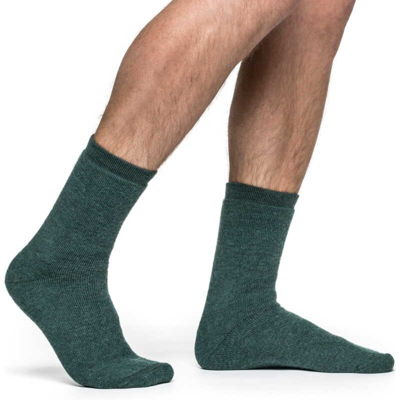 Woolpower Socks 400 Forest Green