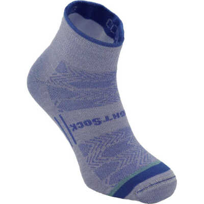 Wrightsock Coolmesh II Quater Anti Blister System Serenity Blue