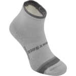 Wrightsock Coolmesh II Quater Anti Blister System White Grey