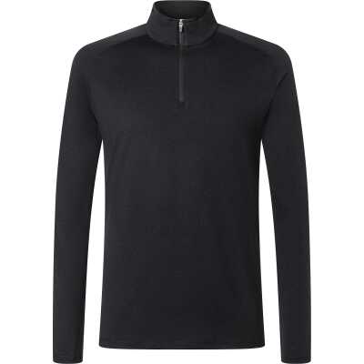 super.natural Men's Arctic230 Zip 1/4 Jet Black