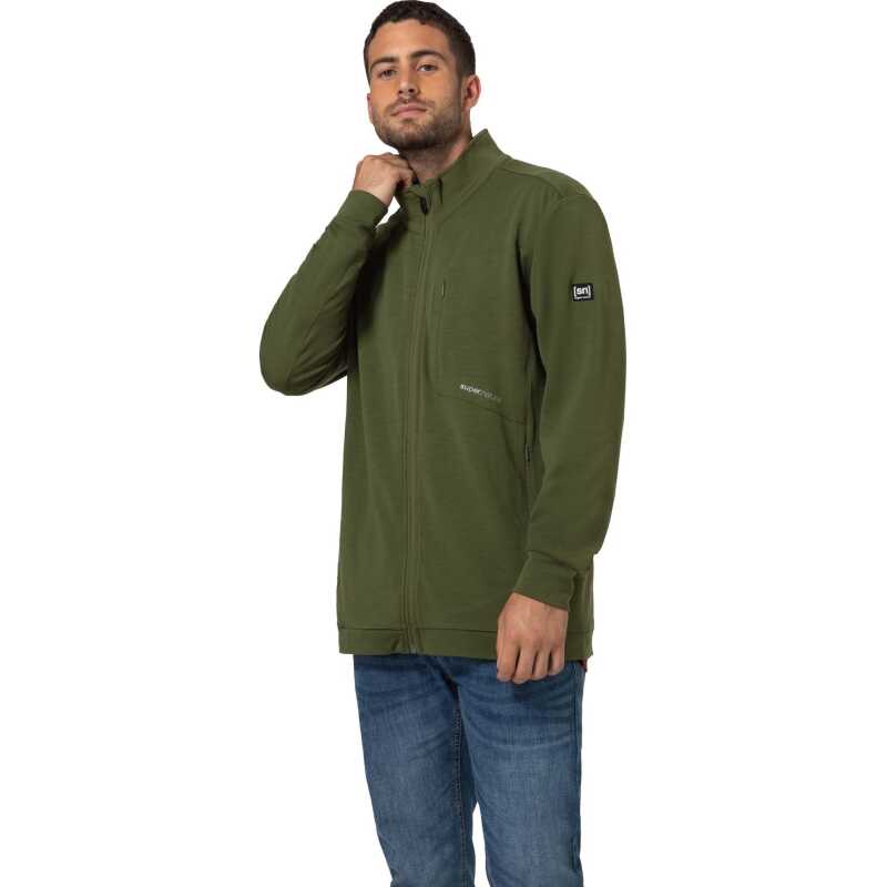 super.natural Men's Motion Jacket Rifle Green super.natural Men's Motion Jacket Rifle Green