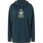 super.natural Women's Snow Cat Hoodie Blueberry/Various