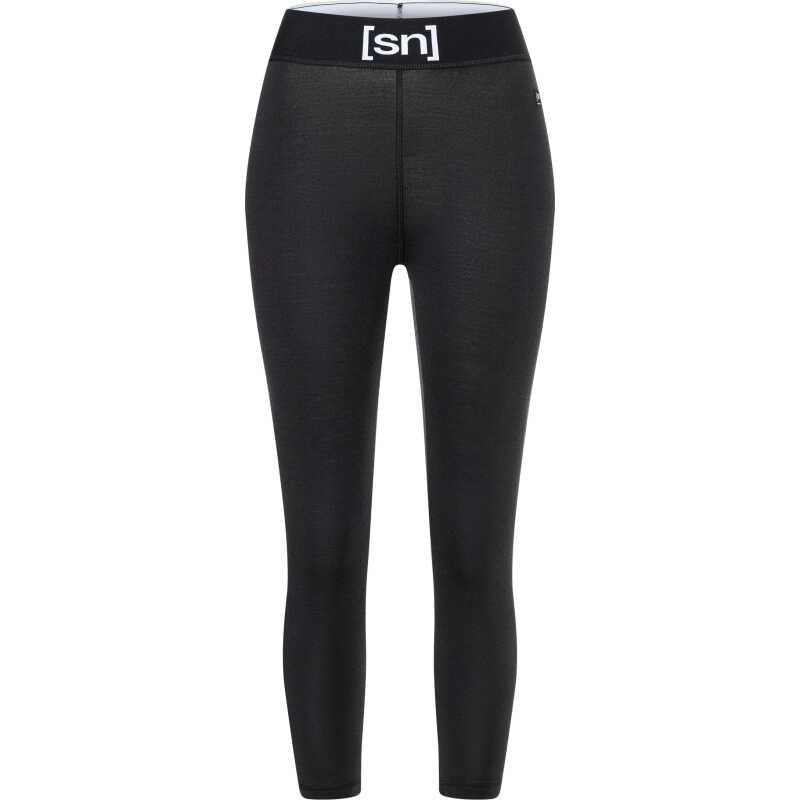 super.natural Women's Tundra175 Tight 3/4 Jet Black