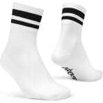 Gripgrab Original Stripes Crew Socks White