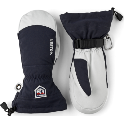 Hestra Army Leather Heli Ski Mitt Marine