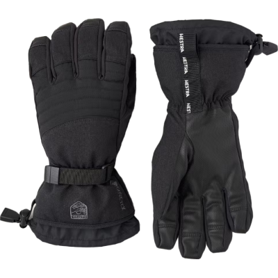 Hestra GORE-TEX Perform 5 Finger Black/Black