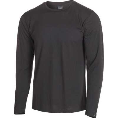 Ivanhoe Men's Underwool Merino Long Sleeve Black