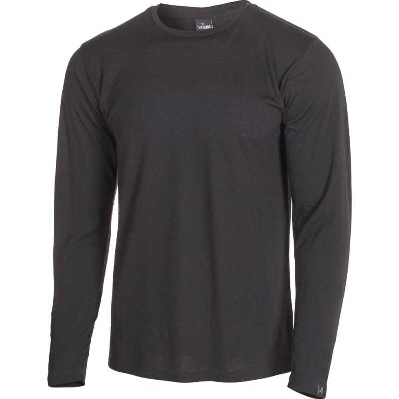 Ivanhoe Men's Underwool Merino Long Sleeve Black Ivanhoe Men's Underwool Merino Long Sleeve Black