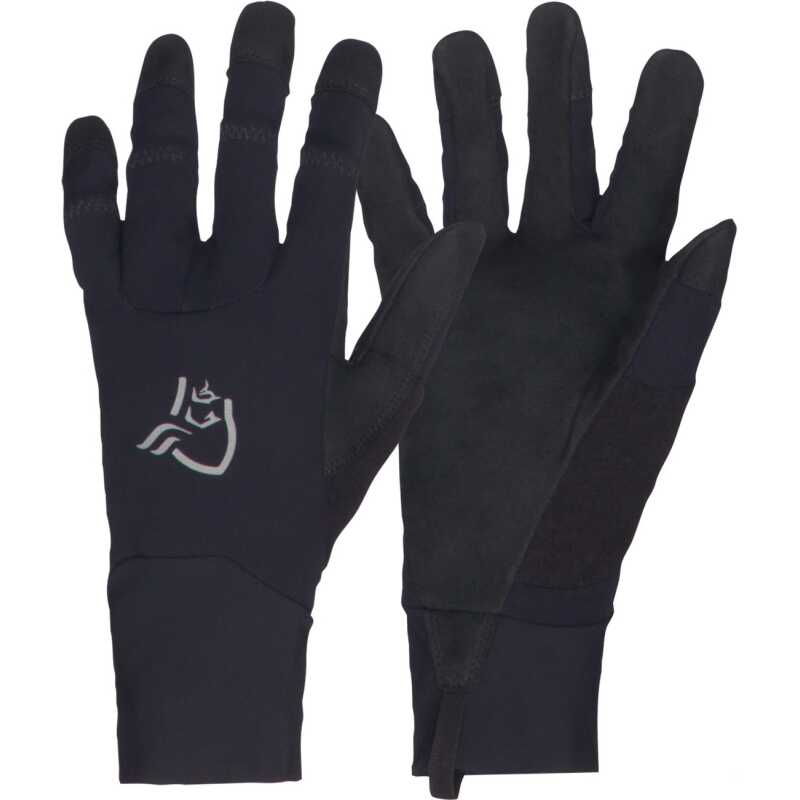 Norr⌀na Fj⌀rå Windstopper Gloves Caviar Norr⌀na Fj⌀rå Windstopper Gloves Caviar