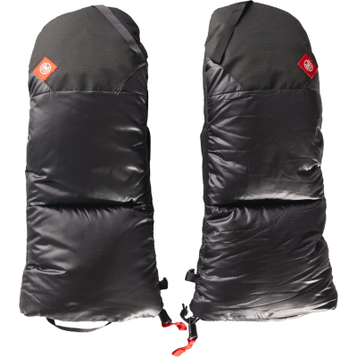 Pajak Sherpa Down Mittens Black